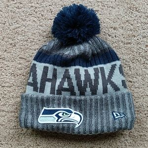 New Era Seattle Seahawks Pom Hat